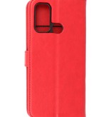 Bookstyle Pung Etuier Etui Motorola Moto G60 Rød