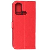 Bookstyle Wallet Cases Case Motorola Moto G60 Red