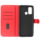 Bookstyle Wallet Cases Case Motorola Moto G60 Red
