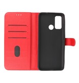 Bookstyle Wallet Cases Case Motorola Moto G60 Red