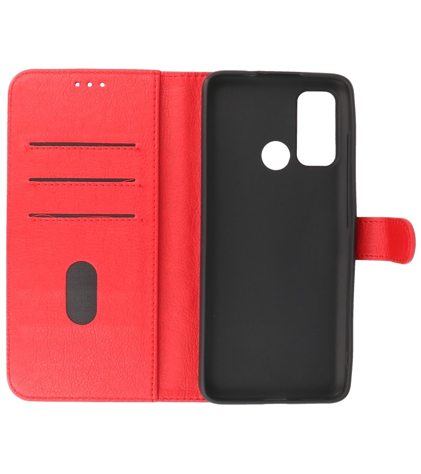 Bookstyle Wallet Cases Case Motorola Moto G60 Red