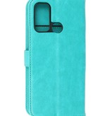 Bookstyle Wallet Cases Case Motorola Moto G60 Green