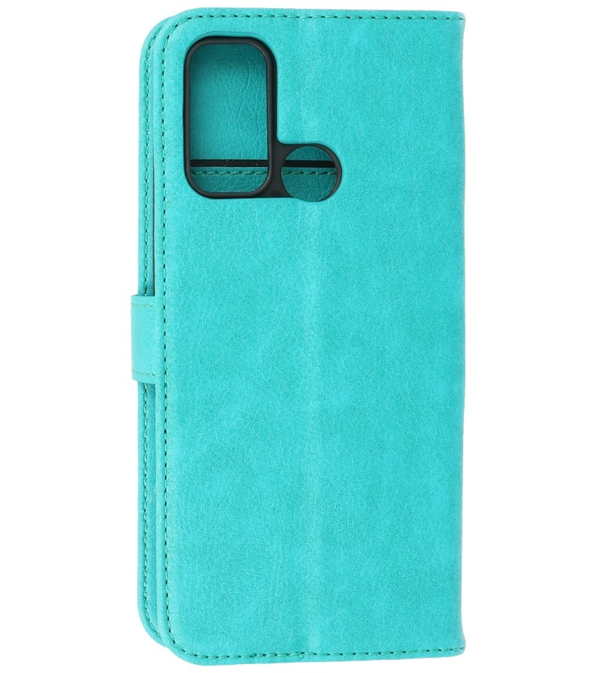 Bookstyle Pung Etuier Etui Motorola Moto G60 Grøn