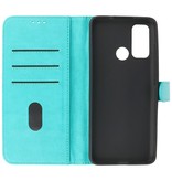 Bookstyle Wallet Cases Hülle Motorola Moto G60 Grün