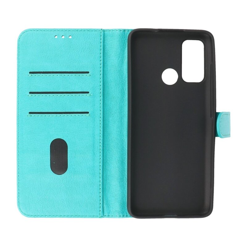 Custodie a portafoglio Bookstyle Custodia Motorola Moto G60 Verde
