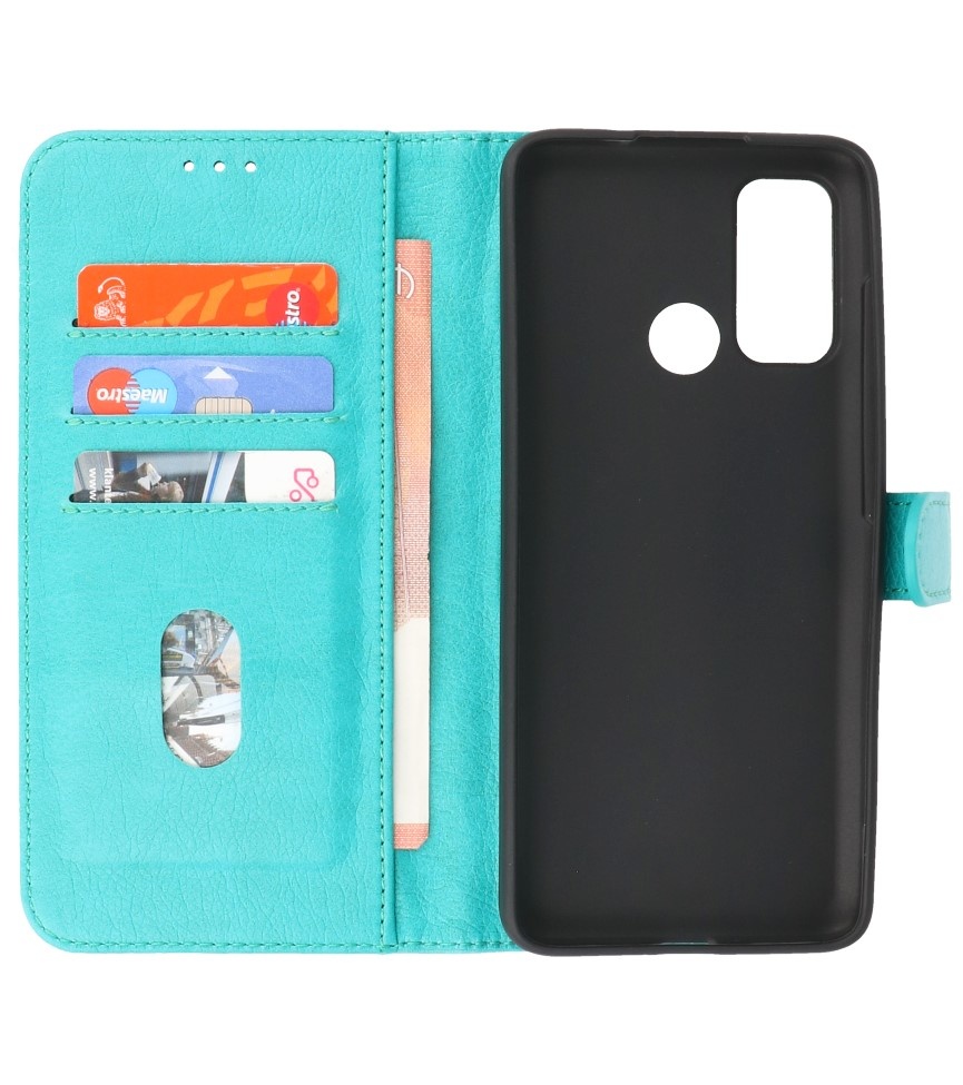 Bookstyle Wallet Cases Case Motorola Moto G60 Green