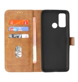 Bookstyle Wallet Cases Case Motorola Moto G60 Brown
