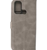 Bookstyle Wallet Cases Case Motorola Moto G60 Grey