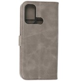 Bookstyle Wallet Cases Case Motorola Moto G60 Grey
