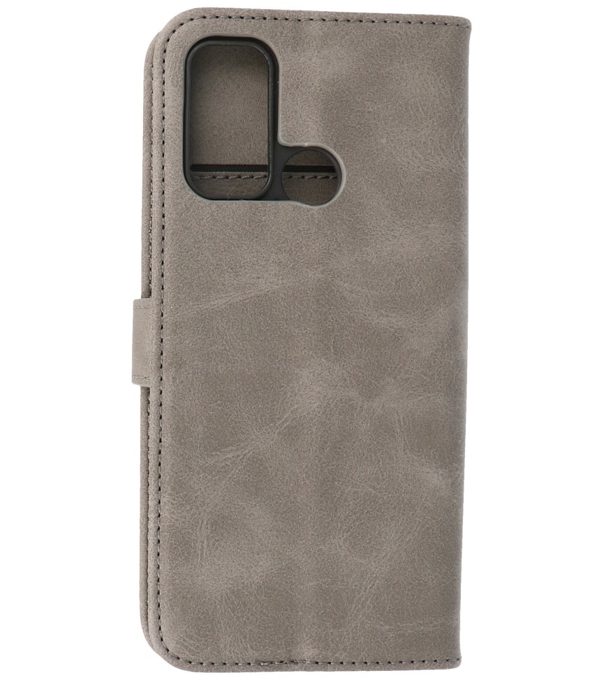 Bookstyle Wallet Cases Case Motorola Moto G60 Grey