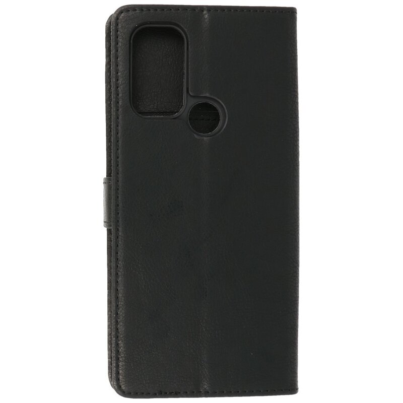 Bookstyle Wallet Cases Hoesje Motorola Moto G60s Zwart