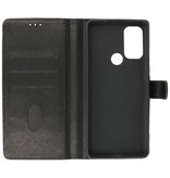 Custodia a portafoglio Bookstyle Custodia Motorola Moto G60s nera