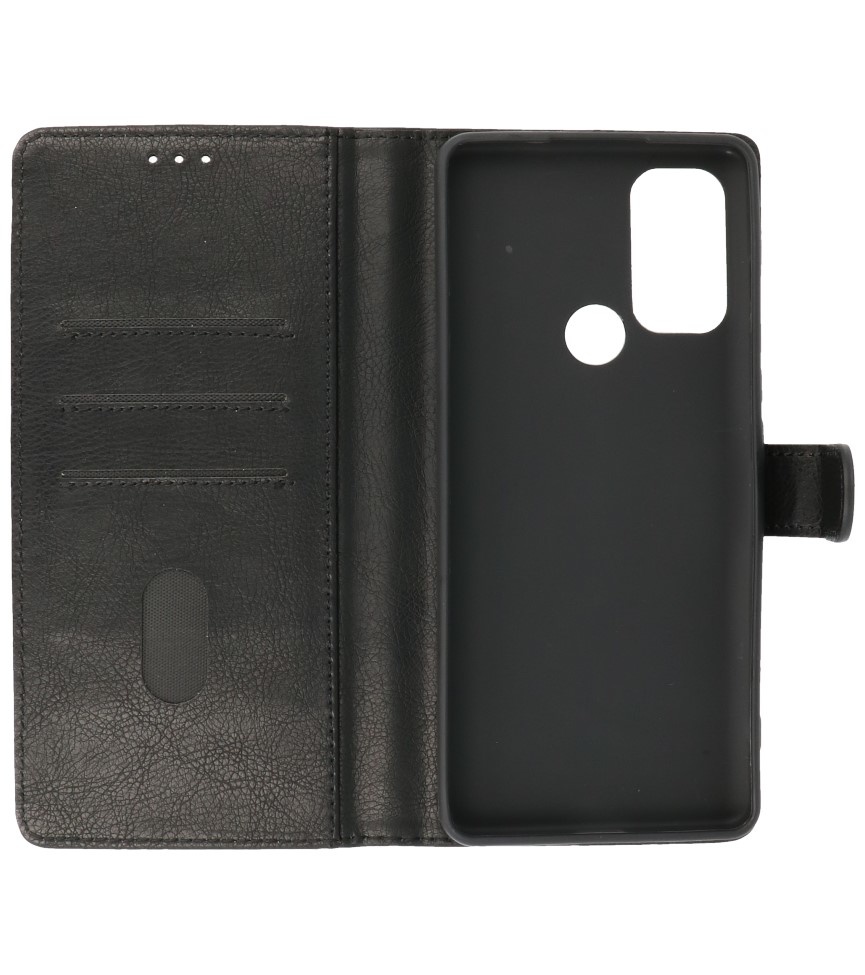 Bookstyle Wallet Cases Case Motorola Moto G60s Black