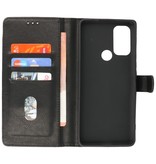 Bookstyle Wallet Cases Case Motorola Moto G60s Black