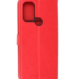 Bookstyle Wallet Cases Case Motorola Moto G60s Red