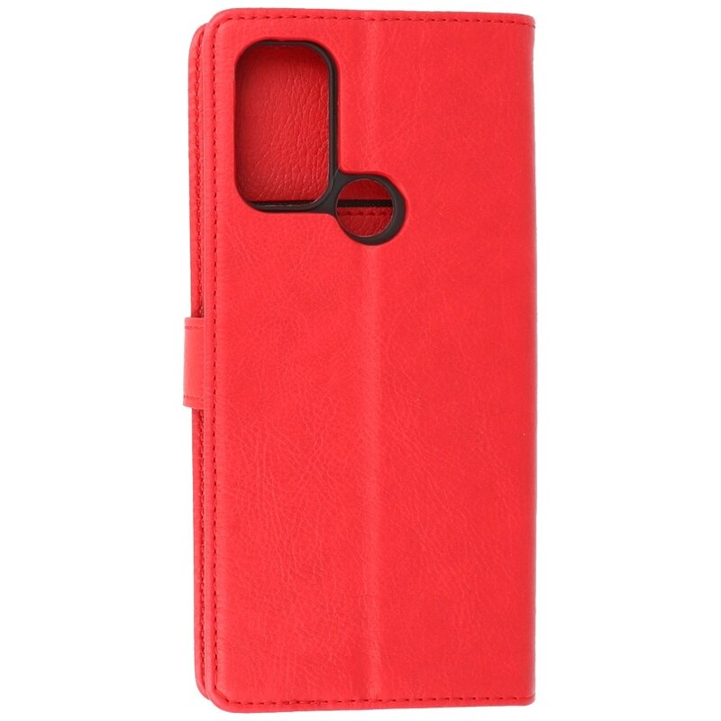 Custodie a portafoglio Bookstyle Custodia Motorola Moto G60s rossa
