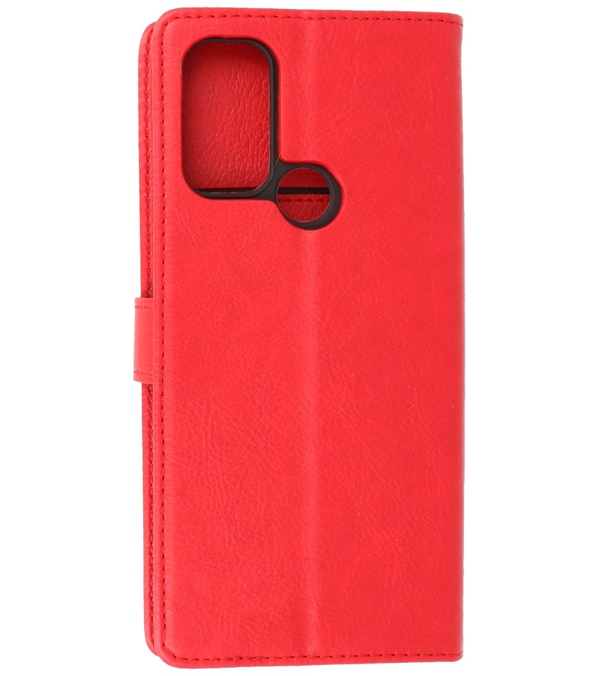 Bookstyle Wallet Cases Case Motorola Moto G60s Red