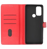 Bookstyle Pung Etuier Etui Motorola Moto G60s Rød