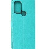 Custodie a portafoglio Bookstyle Custodia Motorola Moto G60s Verde