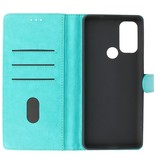 Bookstyle Wallet Cases Case Motorola Moto G60s Green