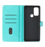 Bookstyle Pung Etuier Etui Motorola Moto G60s Grøn