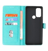 Bookstyle Pung Etuier Etui Motorola Moto G60s Grøn