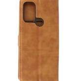 Bookstyle Wallet Cases Case Motorola Moto G60s Marron