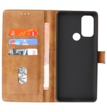 Bookstyle Wallet Cases Case Motorola Moto G60s Brown