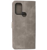 Bookstyle Pung Etuier Etui Motorola Moto G60s Grå