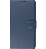 Bookstyle Wallet Cases Hoes voor iPhone 12 mini Navy