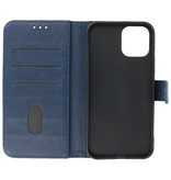 Bookstyle Wallet Cases Hoes voor iPhone 12 mini Navy