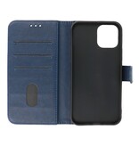 Bookstyle Wallet Cases Hülle für iPhone 12 Pro Navy