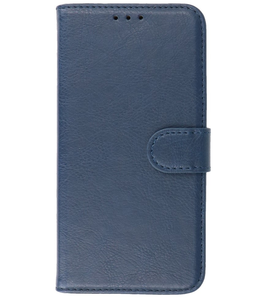 Bookstyle Wallet Cases Hoes voor iPhone 12 Pro Max Navy