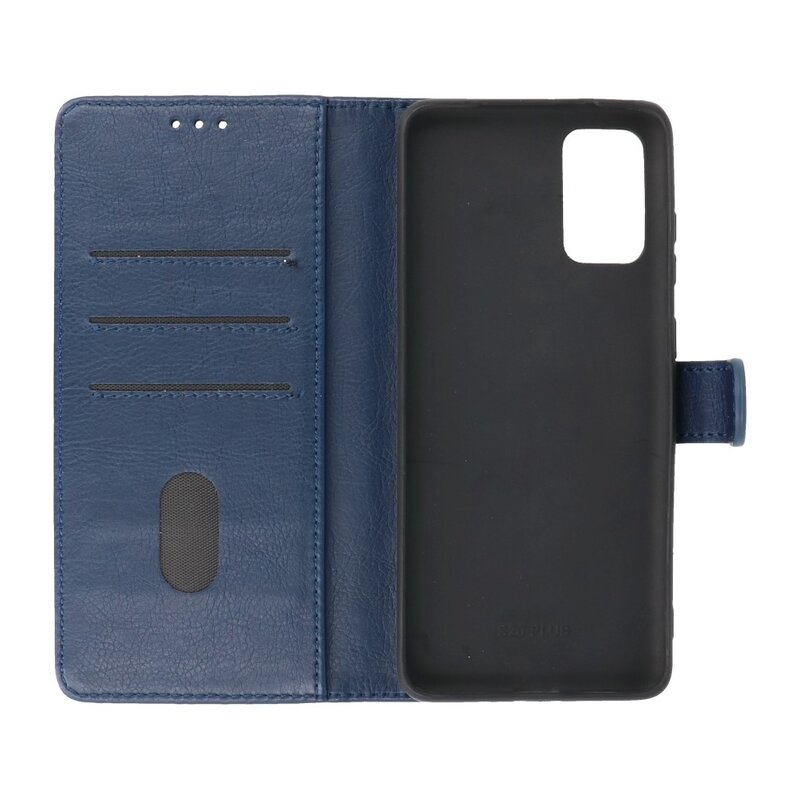 Bookstyle Wallet Cases Hülle für Samsung S20 Plus Navy