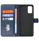 Bookstyle Wallet Cases Hoesje voor Samsung S20 Plus Navy