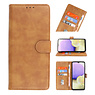 Bookstyle Wallet Cases Hoesje voor Oppo A95 4G - A74 4G Bruin