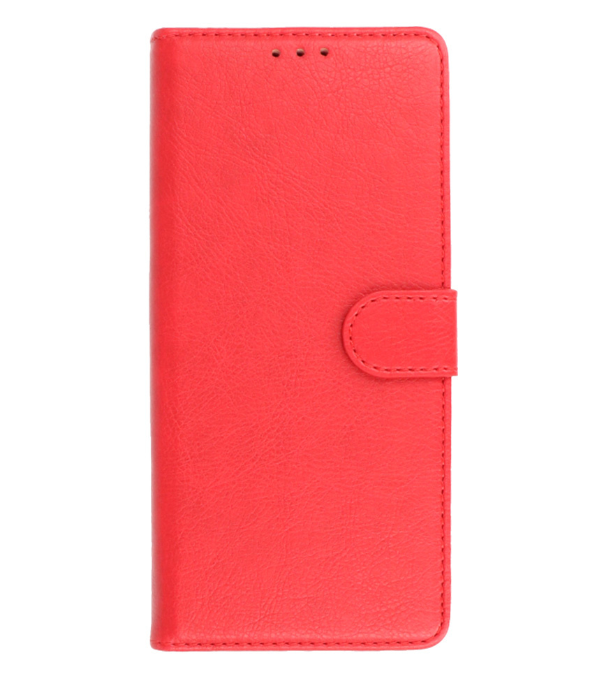 Bookstyle Wallet Cases Cover for Oppo Reno 7 5G Red