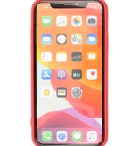 2.0mm Fashion Color TPU Hoesje voor iPhone X - Xs Rood