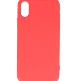Custodia in TPU Fashion Color da 2,0 mm per iPhone X - Xs rossa