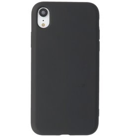 Coque en TPU Couleur Mode 2.0mm pour iPhone XR Noir