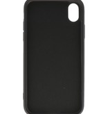 2.0mm Fashion Color TPU Hoesje voor iPhone XR Zwart