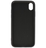 2.0mm Fashion Color TPU Hoesje voor iPhone XR Zwart
