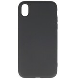 2.0mm Fashion Color TPU Hoesje voor iPhone XR Zwart