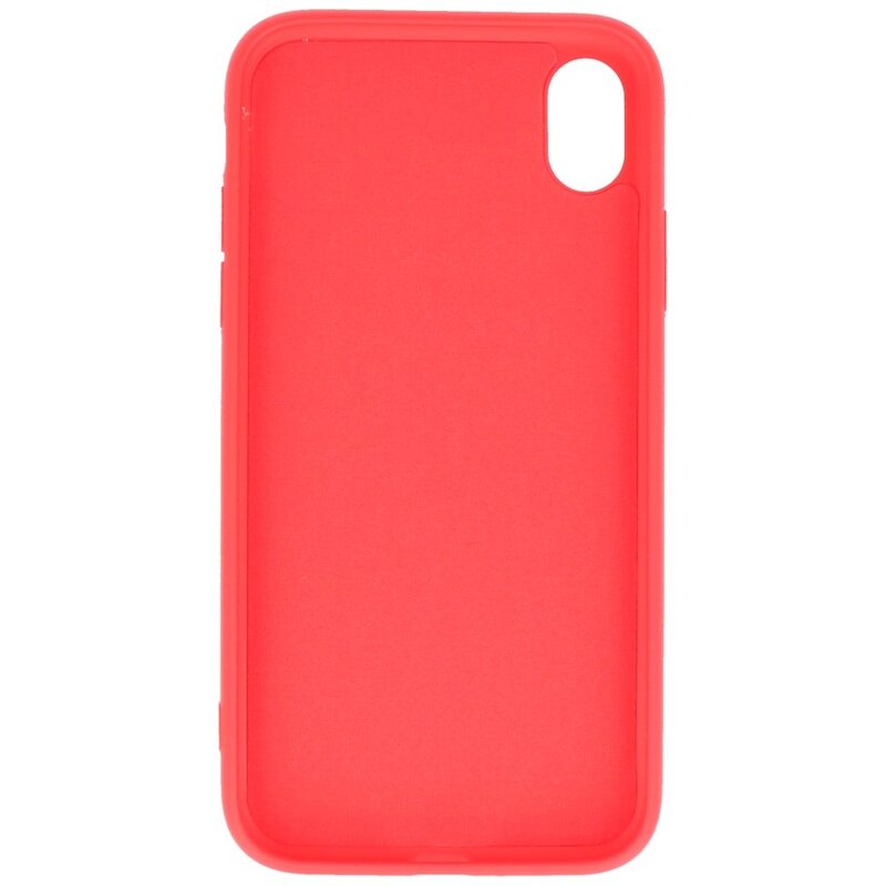 2,0 mm Fashion Color TPU Hülle für iPhone XR Rot