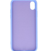 2,0 mm Fashion Color TPU Hülle für iPhone XR Lila