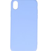 2,0 mm Fashion Color TPU Hülle für iPhone XR Lila