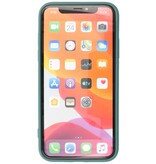 2,0 mm Fashion Color TPU Hülle für iPhone XR Dunkelgrün