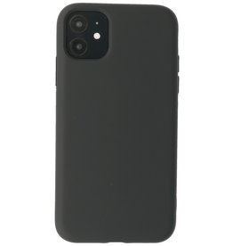 2.0mm Fashion Color TPU Hoesje voor iPhone 11 Zwart