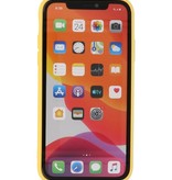 Custodia in TPU di colore moda da 2,0 mm per iPhone 11 giallo