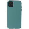 2,0 mm Fashion Color TPU Case für iPhone 11 Dunkelgrün